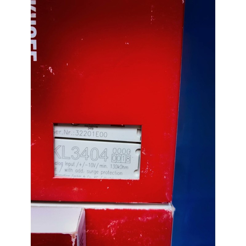 KL3404,倍福模块KL3404-0018,全带包装,2
