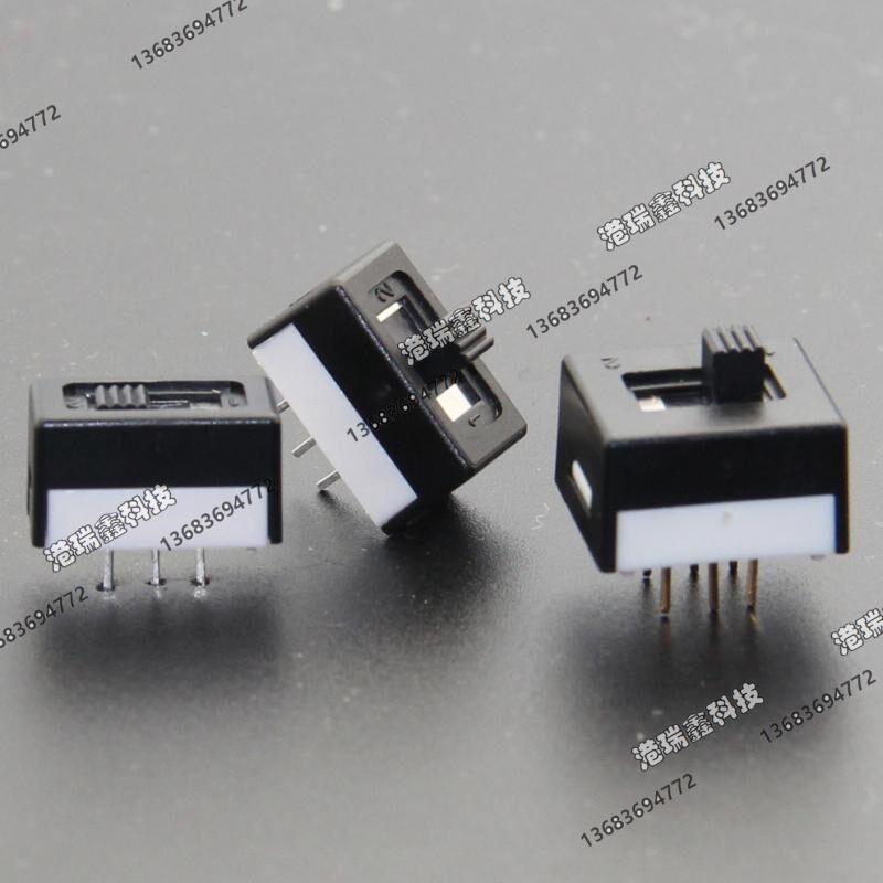 H251 253 502 562黑头拨动开关平拨滑动推动开关6M系列台湾德利威