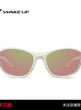 Wake up时尚休闲猫眼太阳眼镜运动跑步偏光近视墨镜 WP15SN1038