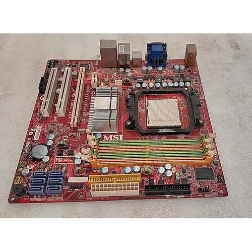 微星 K9N2GM MS-7508 DDR2内存 AM2接口集显板 带DVI接口