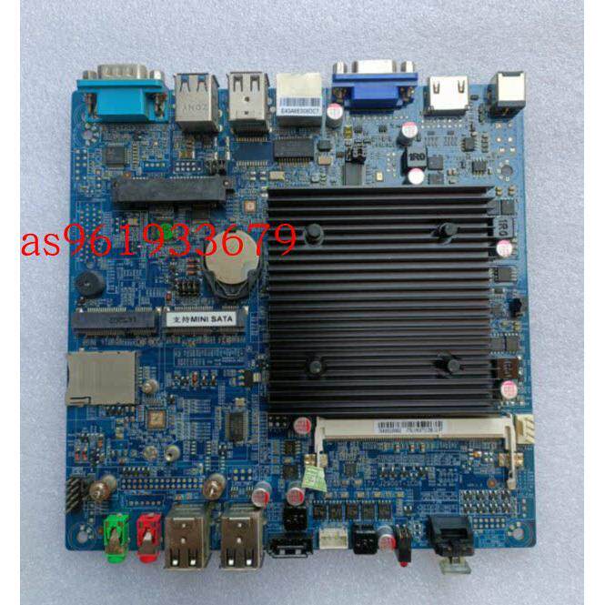 ITX-J1900T-1CD8超薄J1900集成CPU四核台式一体机电脑主板 包好