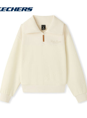 SKECHERS(斯凯奇)|（新款）2026春女卫衣 L126W007-01B4
