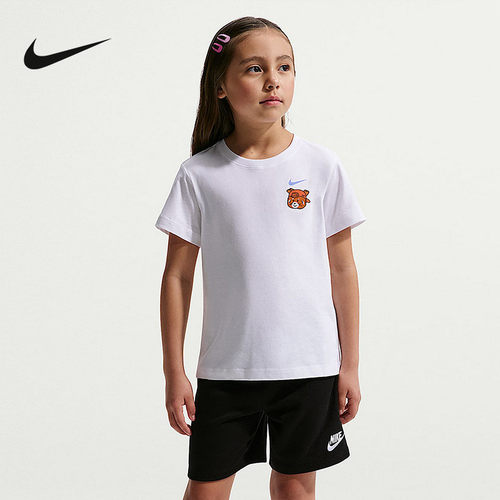 NIKE耐克女幼童T恤