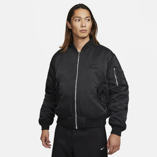 NIKE耐克男子夹克大勾双面立领飞行26春保暖棉服外套DV9892-010