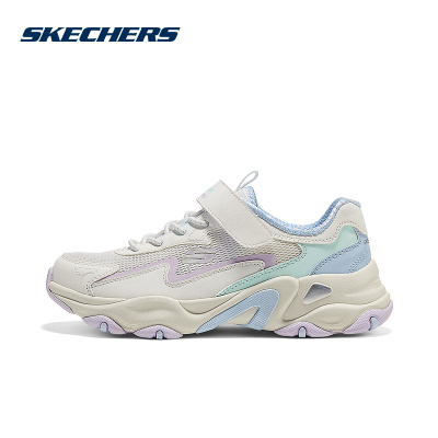 Skechers斯凯奇2026夏女童网面透气休闲运动百搭老爹鞋 319097L