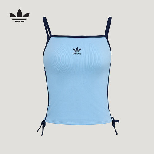 adidas阿迪达斯三叶草2026秋女柔软亲肤休闲运动背心吊带 LC6457