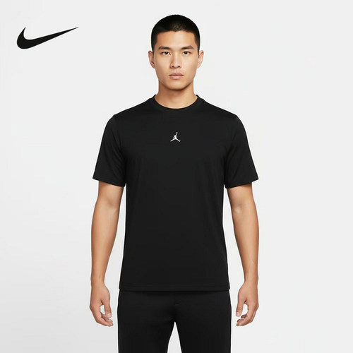【大码】Nike耐克夏季新款男子刺绣运动休闲圆领T恤 IF0883-010