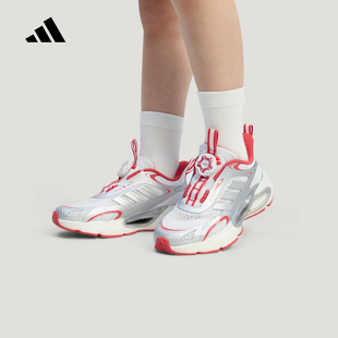 adidas阿迪达斯清风鞋网面透气旋钮鞋2026夏女小童运动鞋 KI1886