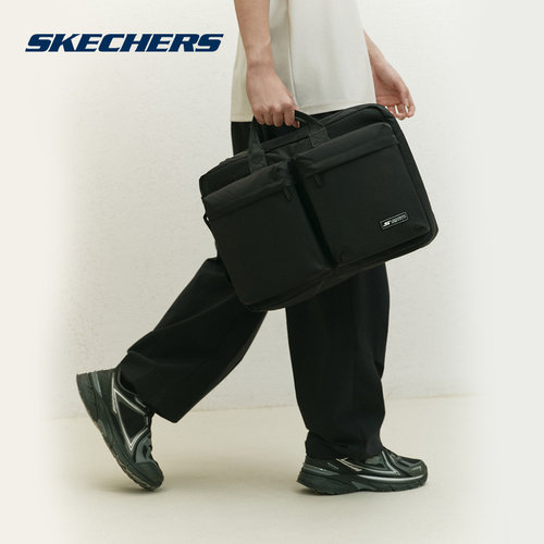 Skechers斯凯奇男女休闲背包电脑包大容量双肩包手拎包 P226U022