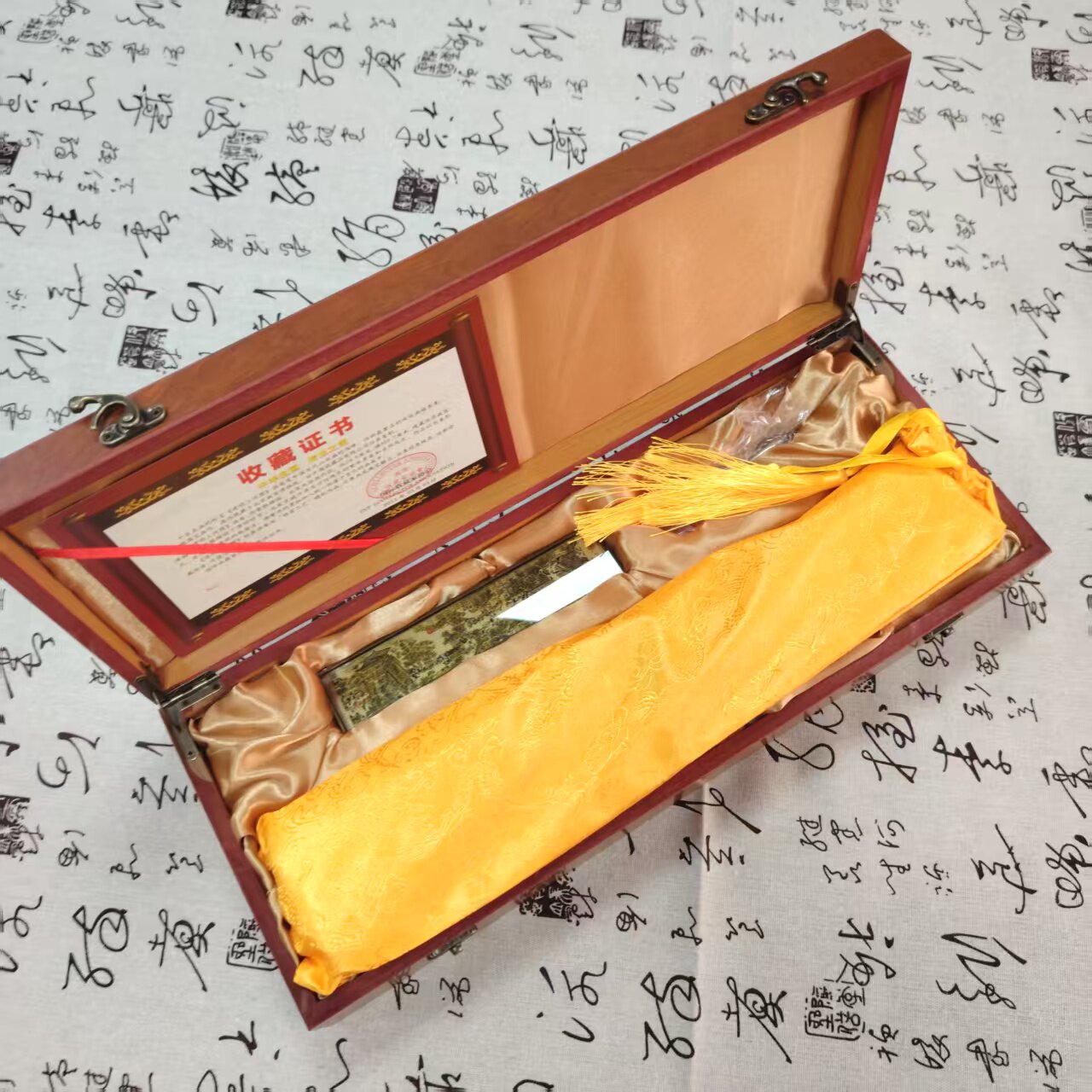 【开封文创】汴绣清明上河图机绣高仿宋朝礼物万岁山旅游纪念