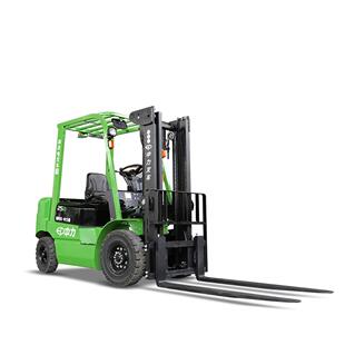 ICE251B纯电动2.5吨锂电平叉衡重叉车ICE251座B车驾式堆垛车