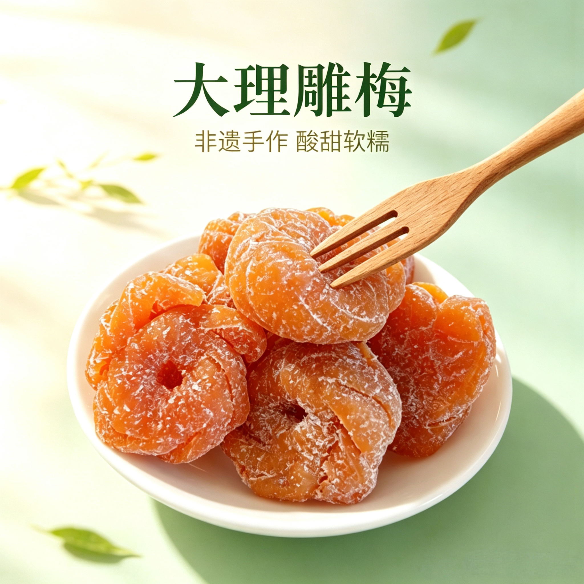 【味归云】大理雕梅话梅云南非遗特产雕梅紫苏梅开梅干果脯蜜饯