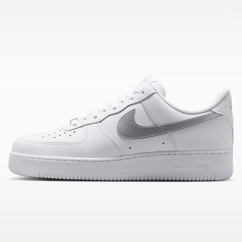 耐克/NIKE男子板鞋空军一号AF1新款减震百搭休闲鞋FJ4146-134白灰