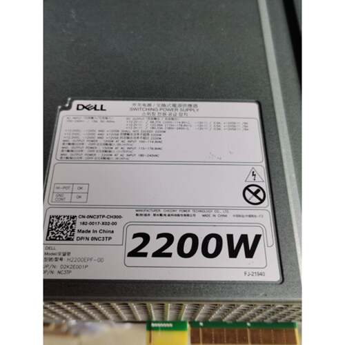 Dell Precision T7960 7920 工作站电源 2200W H2200EPF-00 NC3TP