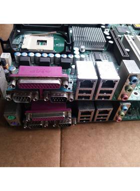 原装双网卡工控主板 MBATX-845E-G2B REV 3.2 带3个ISA 845主板