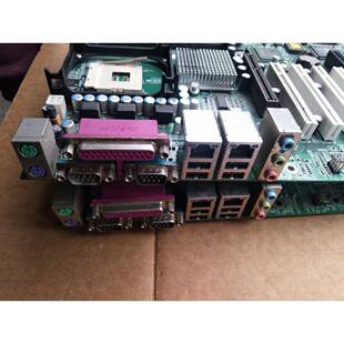 原装双网卡工控主板 MBATX-845E-G2B REV 3.2 带3个ISA 845主板