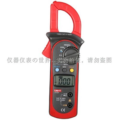 优利德UT201钳形表UNI-T202/203/204/200A+多功能电流表