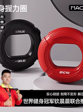 握力器硅胶握力圈专业练手力手指康复训练器材练臂肌训练握力球ZF