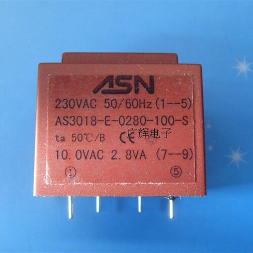 2.8VA 230V转10V变压器AS3018-E-0280-100-S替代 BV302S10024-262