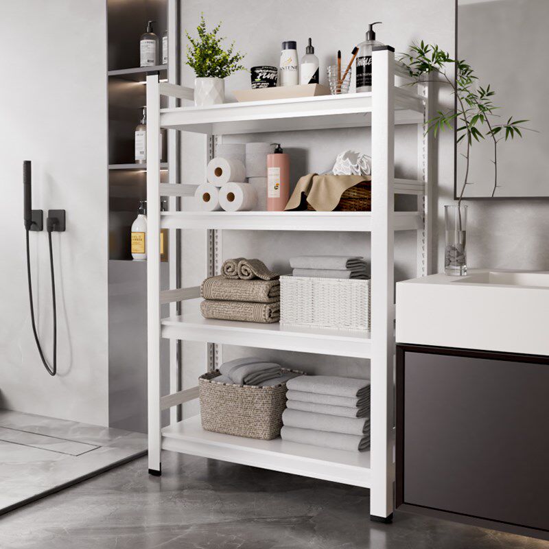 置物架浴室厕所多层收纳架洗手间防水落地储物架脸盆毛巾放置架子
