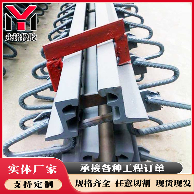 公路桥梁伸缩缝d40d60d80d160d320模数式伸缩缝板式桥梁橡胶支座
