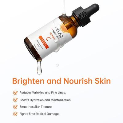外贸美妆 Facial VC Serum 维C原液精华补水润肤面部日常护肤精华