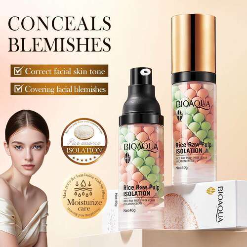 Rice Puree 3 Color Isolation Cream 三色隔离霜｜修颜提亮