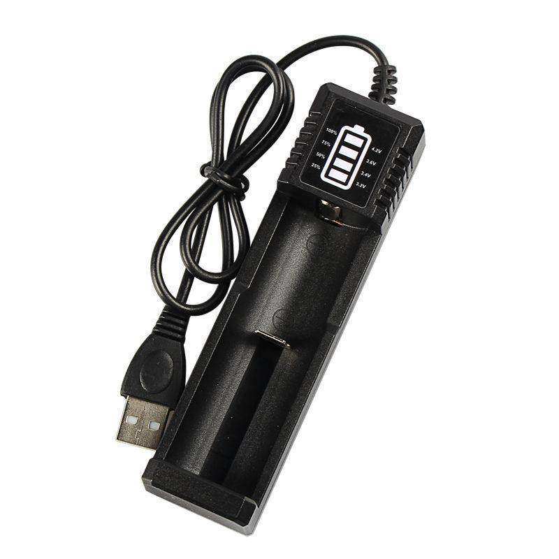 【下单立减20】锂电池充电器智能充电器头灯强光手电筒通用