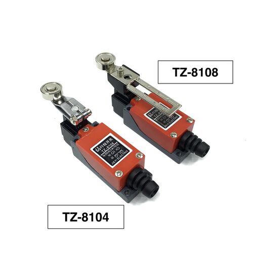 银点微动行程开关限位开关ME TZ-8104 TZ-8108可调复位滚轮限位器
