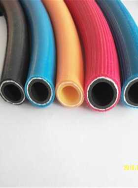 DN8橡胶煤气氧气乙炔管PU管 电焊机阻燃黄红色氧气双联软管