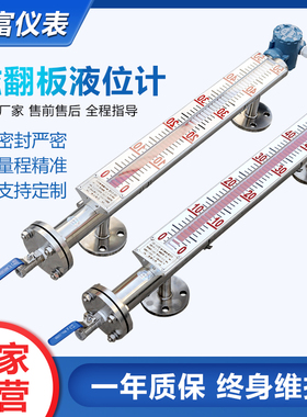 磁性浮子液位计远传磁翻板远传4-20MA PP 不锈钢锅炉水位计油位计