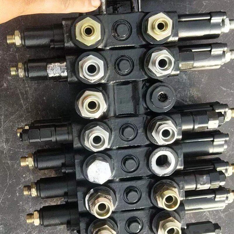 新源挖机新源轮式挖掘机多路阀502瑞隆阀块 斗臂挖斗阀块原厂