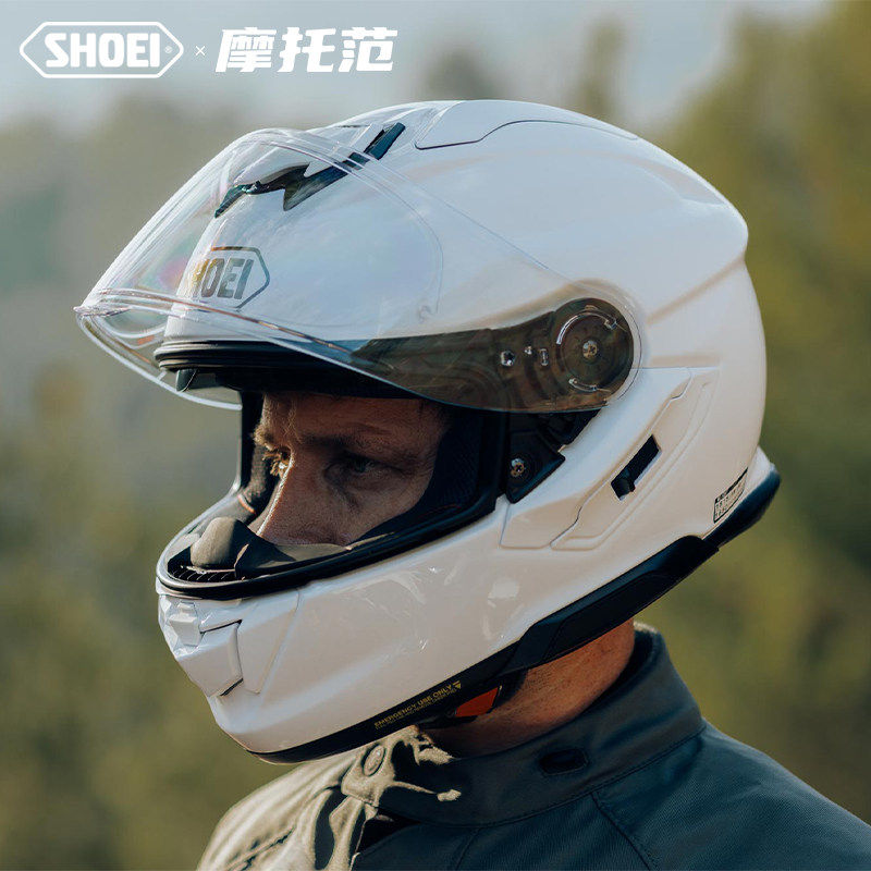 SHOEI摩托车全盔进口GT-AIR3双镜片跑车三代头盔防雾