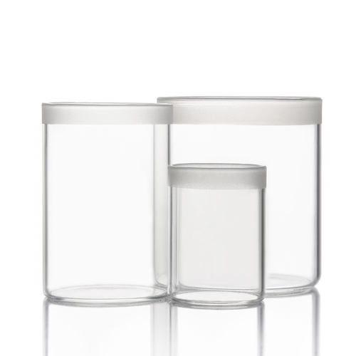 耐高温磨口烧杯75ml/200ml/300ml低型烧杯45mm/80mm透明分装容器