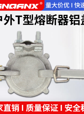 新型高压限流熔断器 户外T型接线端 RXWO-RW10-RW9-35KV铝盖一对