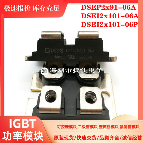二极管功率模块DSEP2X91-06A DSE12X101-12B DSEI2X101-06A 现货