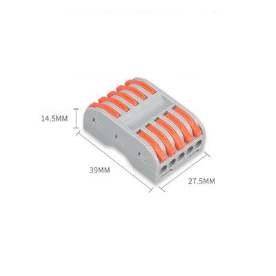 PCT-222-223-224-225快速接线端子电线连接器并分线接头100只包邮