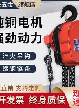 德国进口环链电动葫芦220v1吨2吨3吨5吨链条电动吊葫芦倒链380v起