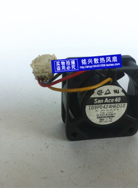 三洋4020 24V0.07A 散热风扇109P0424H6D10