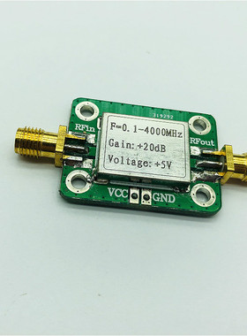 射频 微波 放大器 0.1--4000MHz 20dB 现货可直拍