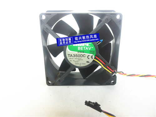 原装Nidec TA350DC M35105-58 9CM DC12V 1.8A 温控风扇 9厘米3线