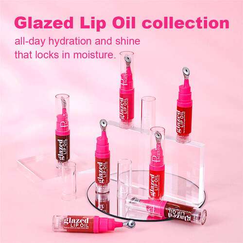 High Gloss Cooling Lip Oil 铝合金冰感唇油 高光泽深层保湿锁色