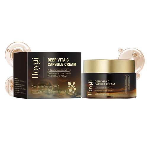 Deep Vita C Capsule Cream,深层维他命C胶囊霜 维生素C保湿光彩