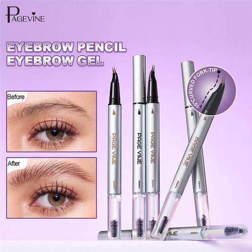 Hot Eyebrow Pencil & Wax 外贸爆款防水眉笔眉蜡 耐用持妆配眉刷