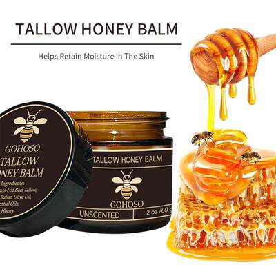 Beef Tallow Honey Cream 60G 牛脂蜂蜜霜 60克 补水保湿抗皱紧致