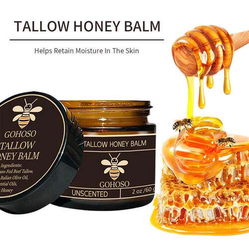 Beef Tallow Honey Cream 60G 牛脂蜂蜜霜 60克 补水保湿抗皱紧致