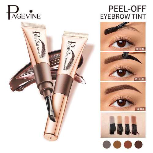 Waterproof Peel Off Eyebrow Tint 防水撕拉染眉液 固色不易脱妆