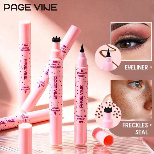Dual Tip Eyeliner Freckle Pen 持久显色美妆眼线笔