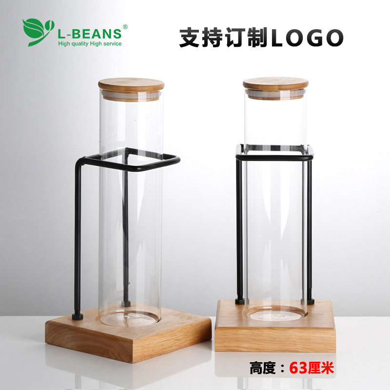 皇茶 喜茶 玻璃试管 玻璃展示架 茶叶 玻璃罐 奶茶 吧台摆设用品