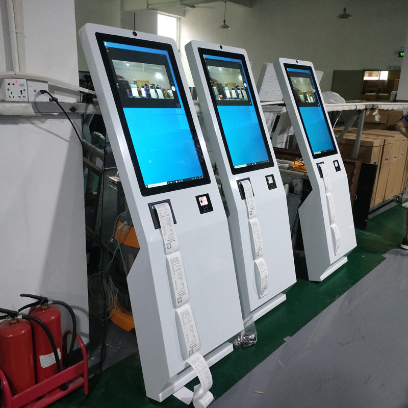 快餐饭堂餐饮自助点餐机无人自助售票机收银机壁挂自助终端点菜机